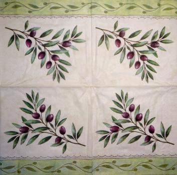 082 Olives - 3-ply (82) - ppd - Bistro